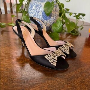 Kate Spade sling back heels